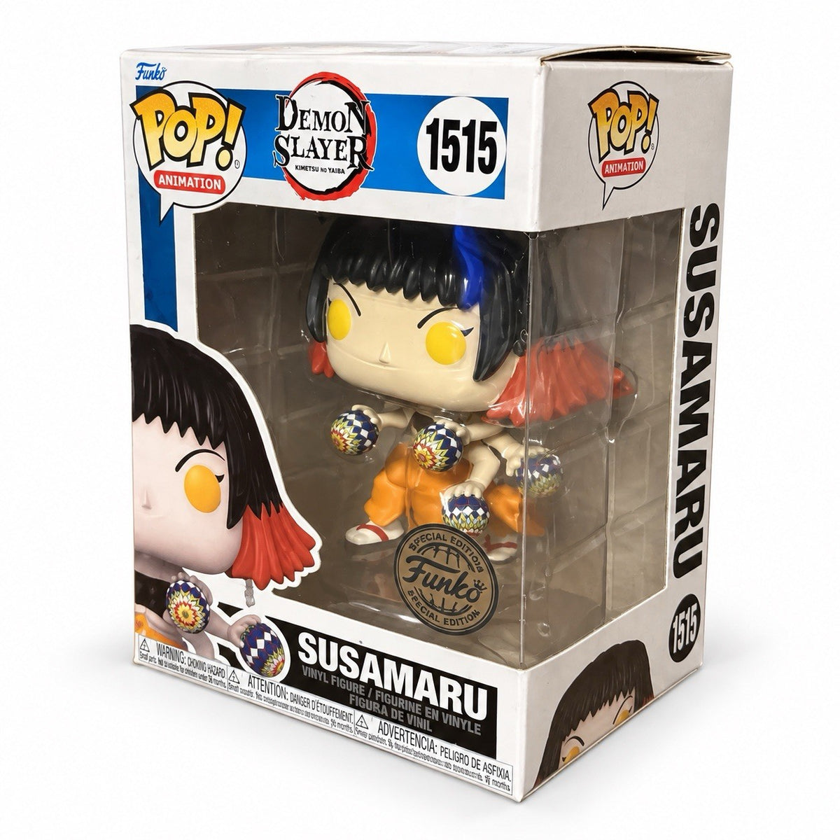 Demon Slayer Funko POP Susamaru Six Arms Anime 6 Arms Ltd Ed0