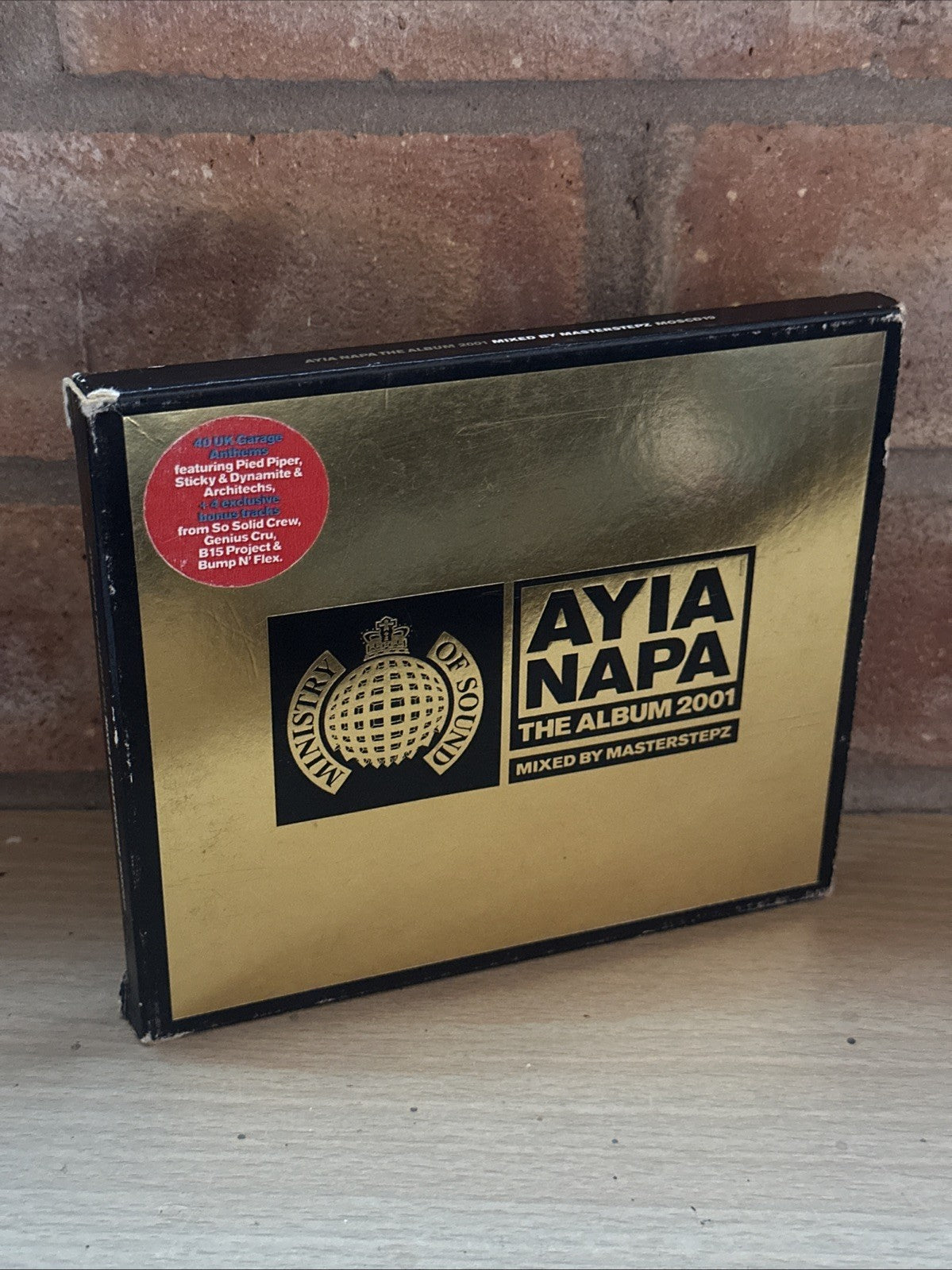 VARIOUS ARTISTS "AYIA NAPA THE ALBUM 2001" Mint CDs ORIGINAL 2001 UK 2CD ALBUM0