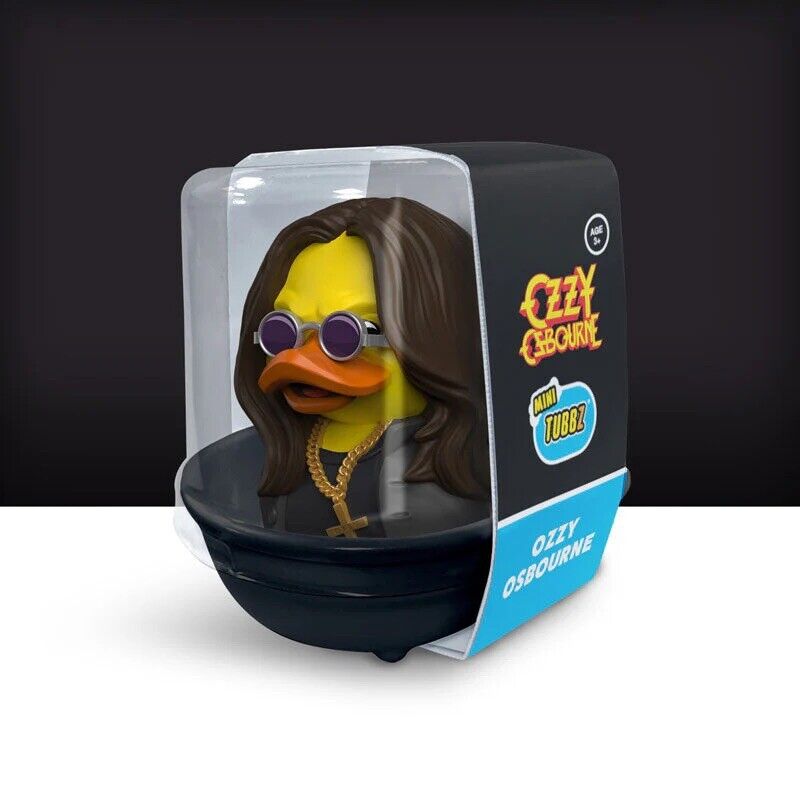 Ozzy Osbourne Black Sabbath - Mini Tubbz Collectible Duck NEW Rock Music