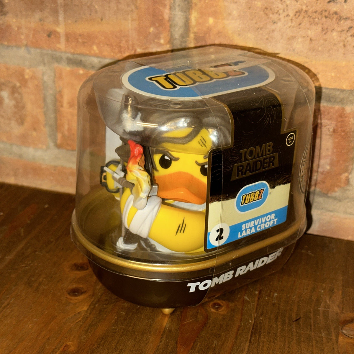 TUBBZ : Tomb Raider - Lara Croft Cosplay 1st Edition Duck Vinyl Figure Survival0
