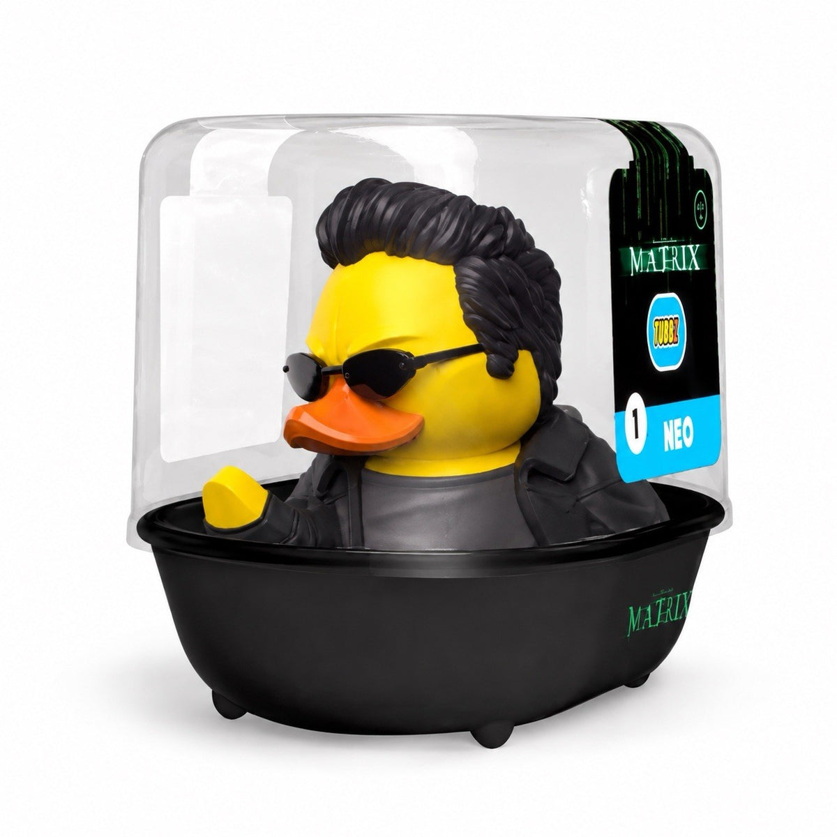 Tubbz Ducks - The Matrix - Neo 1st Edition Ltd Ed Reeves Cult Movie Duck0