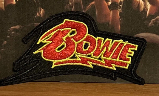 Sew Iron On Patch David Bowie Metal Music Rock Band Badge Patches