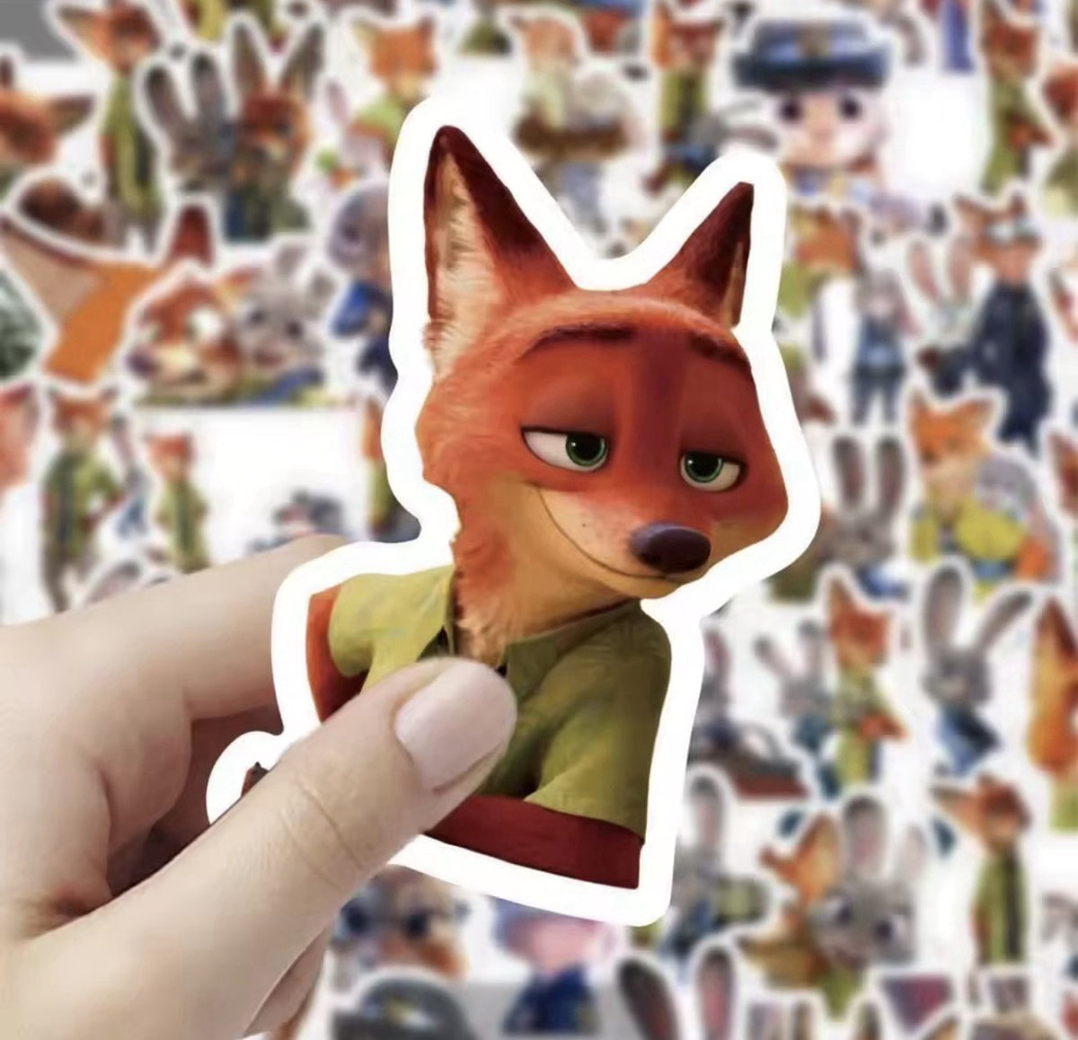 x10 Zootopia 2 Stickers Vinyl Party Decals Gift Bottle Sticker Zootropolis1