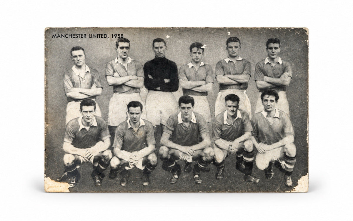 Manchester United FC Team Football Card From 1957/58 Team Munich Tragedy0