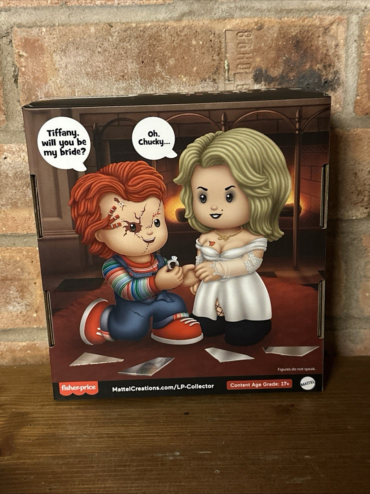 Bride Of Chucky Tiffany Fisher Price Special Edition Little People Collector Set1