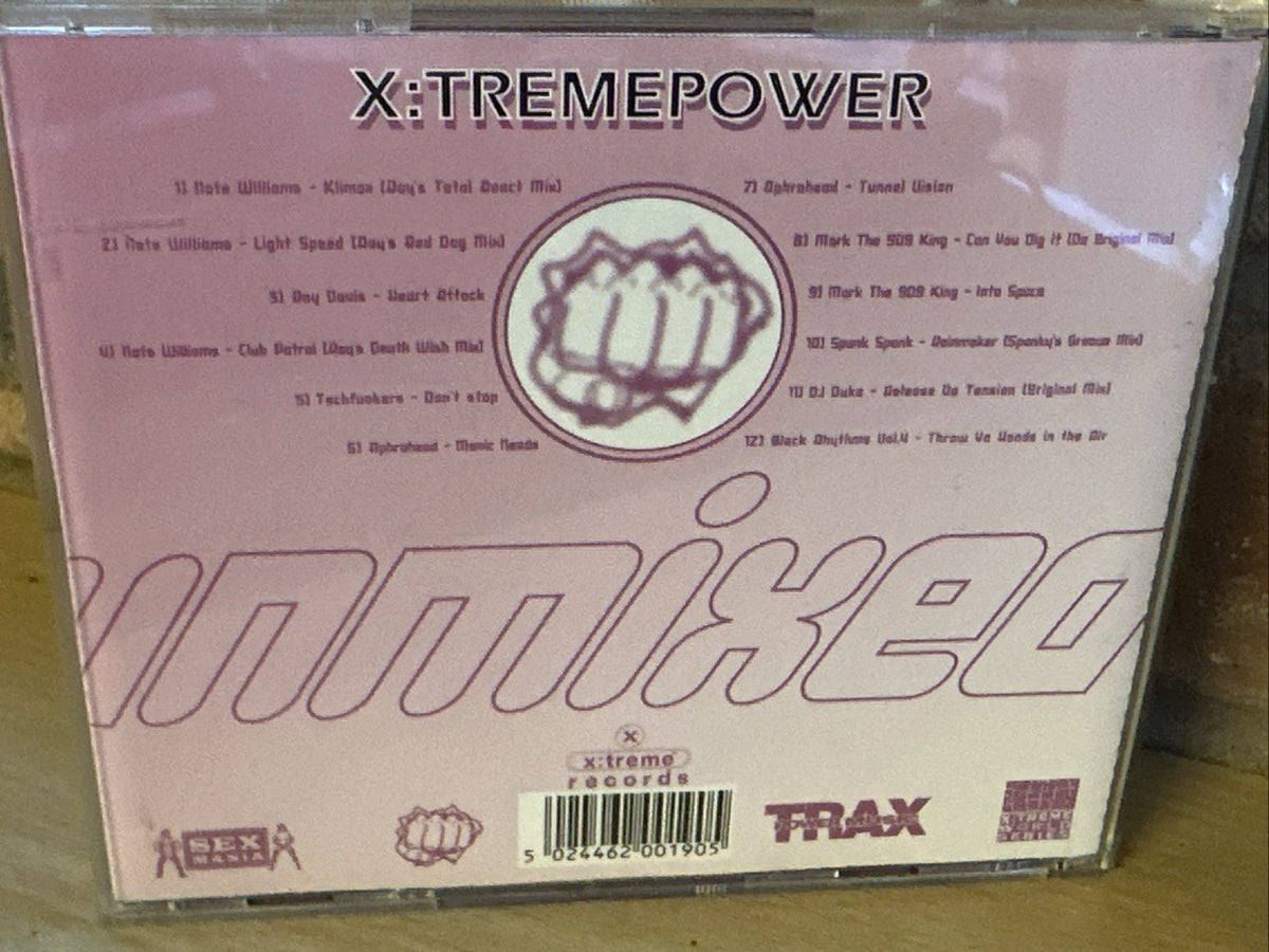 DJ Duke - X:Treme Power CD (1996) MINT/NM [FILED D DJ DUKE] 90’s Dance3