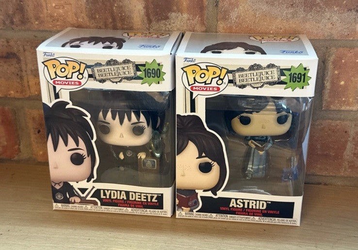 Beetlejuice Beetlejuice - Lydia Deetz - #1690 And Astrid Funko Pop!1