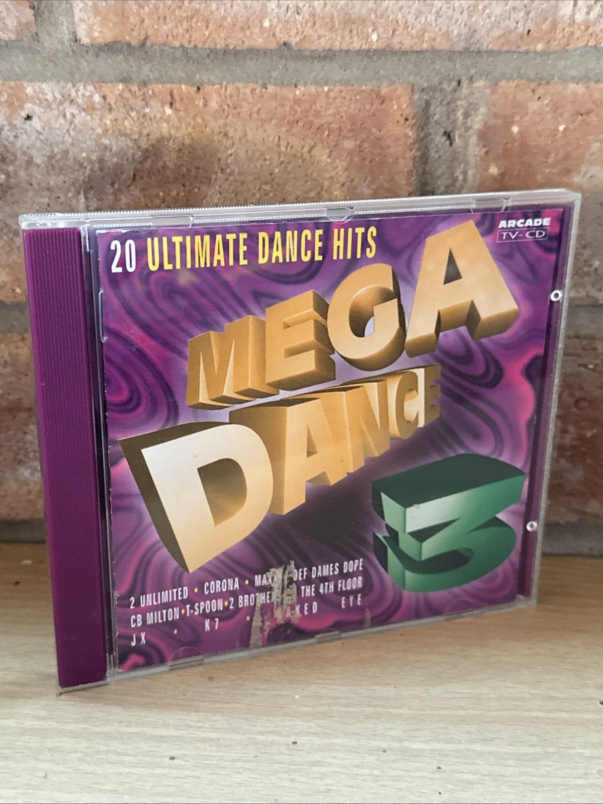 Various – Mega Dance 3 CD Rare 90’s Electronic 20 Track Cd Mint CDs0