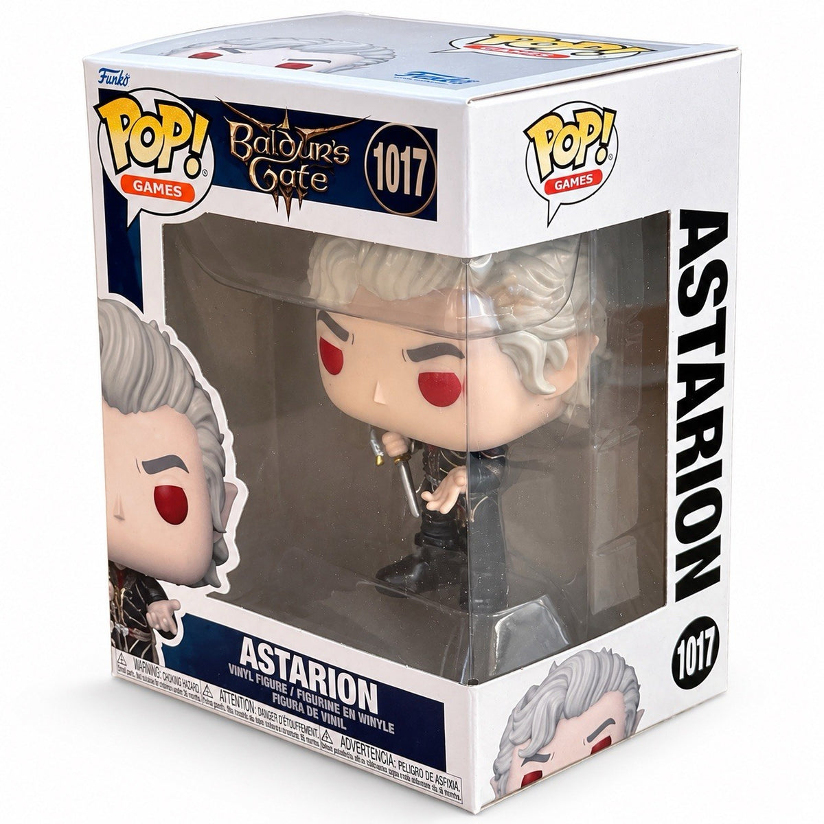 Funko Baldur's Gate 3 Astarion Vinyl Figure 1017 POP! Games Gaming Baldur0