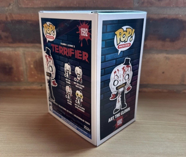 Terrifier - Art the Clown Bloody - #1592 - Movies - Funko Pop! Vinyl In Stk Now