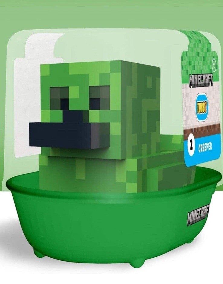 Minecraft Creeper | Tubbz First Edition | Collectable Duck Gift Gaming0