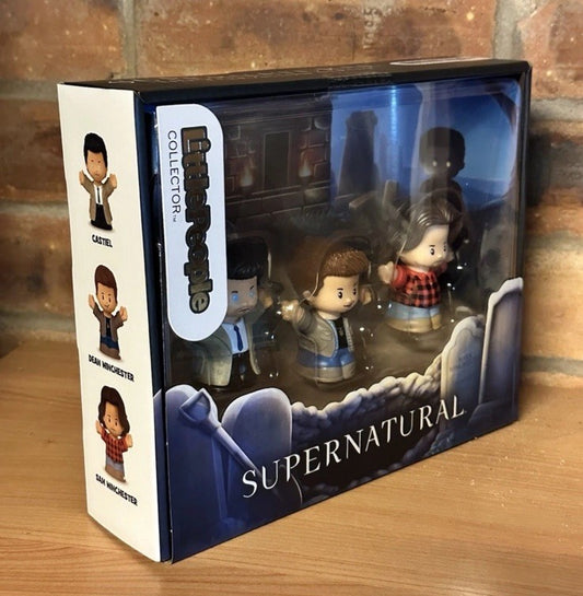 Fisher Price Little People Collector Supernatural Set Of 3 Figures In Stock NOW