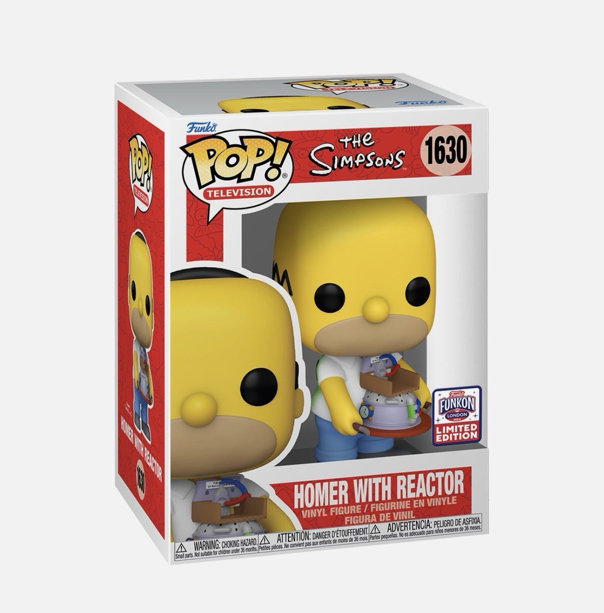 Funko Pop! Animation The Simpsons Homer With Reactor Funkon London #16300