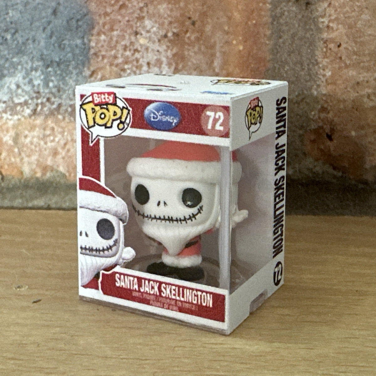 Funko Bitty Pop Santa Jack Skellington Nightmare Before Christmas #72 Xmas Gift0