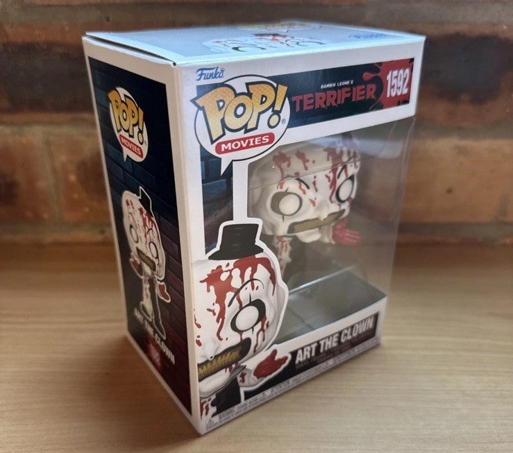 Terrifier - Art the Clown Bloody - #1592 - Movies - Funko Pop! Vinyl In Stk Now