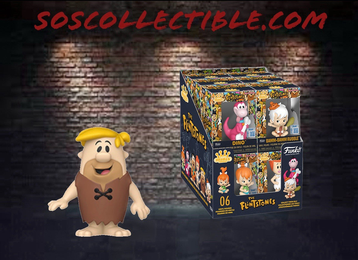 Barney Rubble Funko Mystery Mini Vinyl Figures The Flintstones Warner Bros Fred3