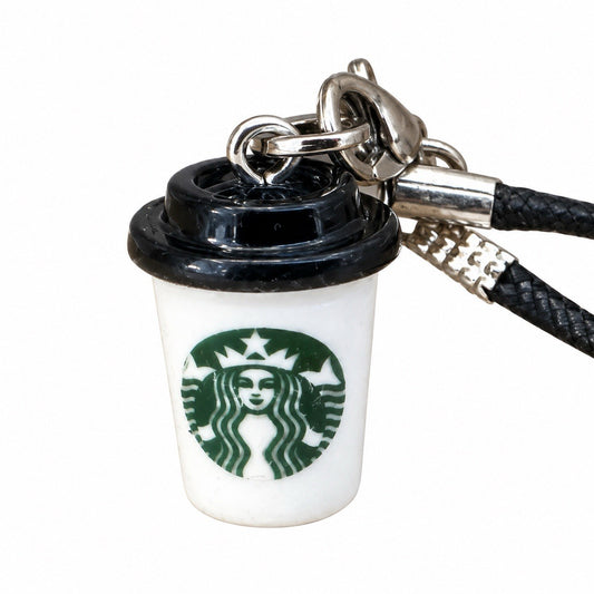 Mini Starbucks Coffee To Go Cup Keyring Doll Bag Charm Collectible Keychain0