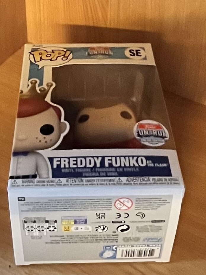 Funko Pop Freddy Funko As The Flash Fun On The Run Limited Exclusive Vinyl Fig4