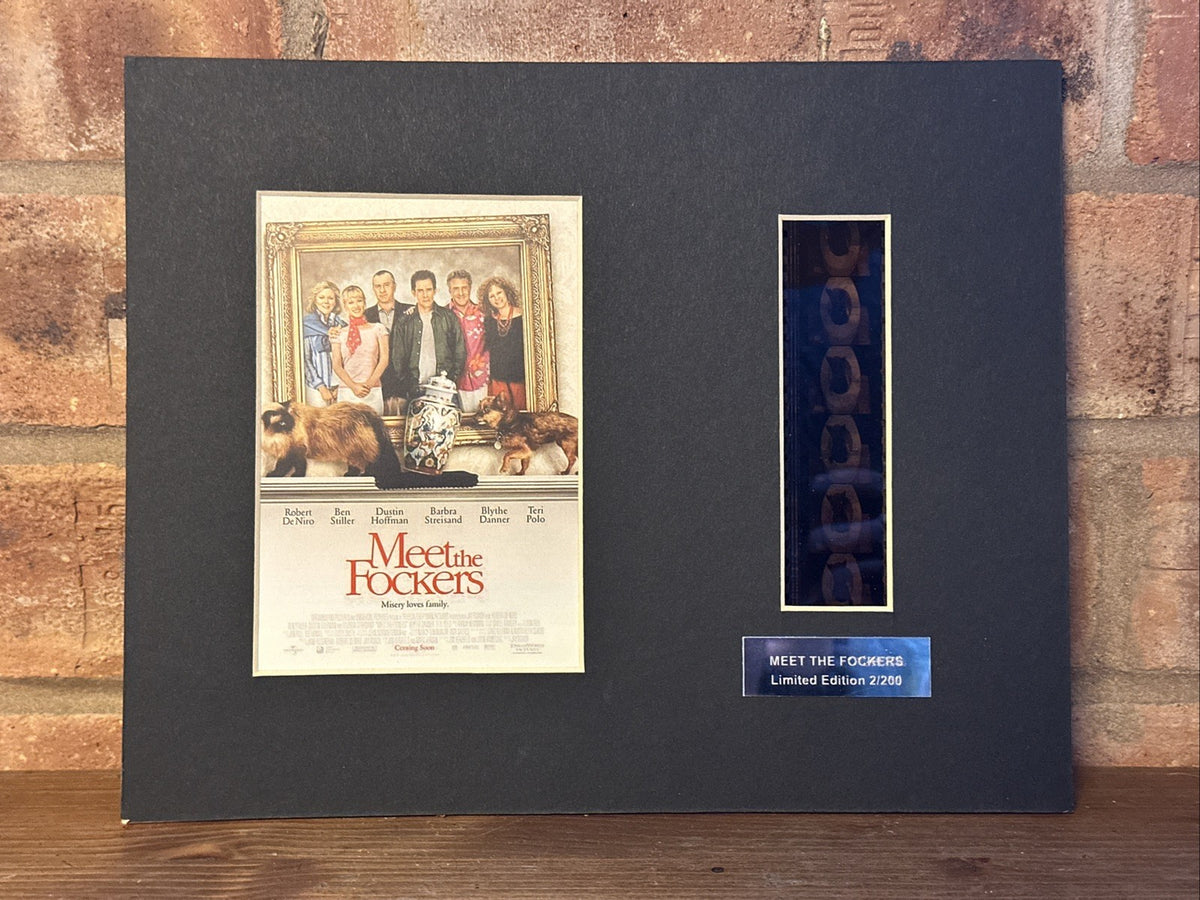Meet the Fockers Single Film Cell 2/200 8x10 COA Movie Gift1