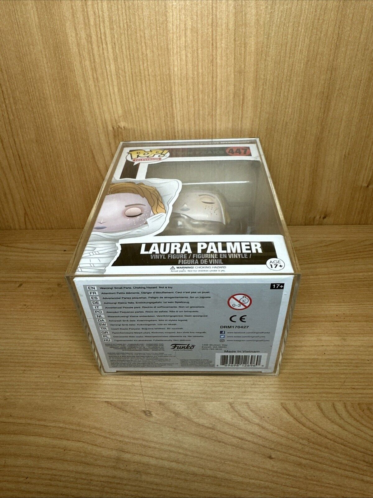 Funko Pop! TWIN PEAKS Laura Palmer Vinyl Figure #447 In Hard Case VAULTED Lynch