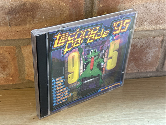2xCD Techno Parade '95 Double CD Moby Scooter Marusha Polystar 19950
