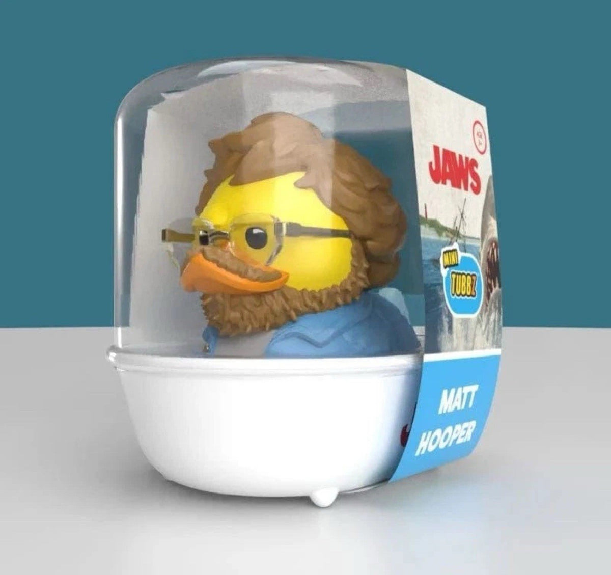 Jaws Tubbz Mini PVC Figure Hooper Rubber Duck 50th Anniversary Shark Movie0