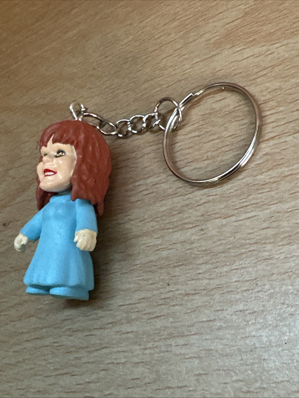 Regan Exorcist 3D Key ring Horror TV Movie Goth Gift Kids Cult gift bag Keychain1