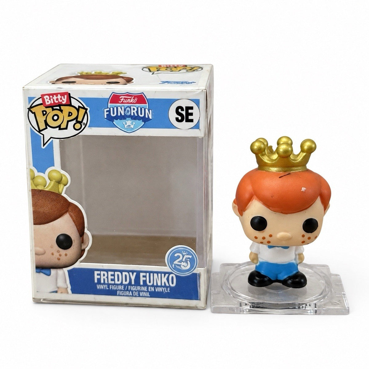 Funko Bitty Pop! Freddy Worker Employee Fun On The Run 25th Anniversary Edition0