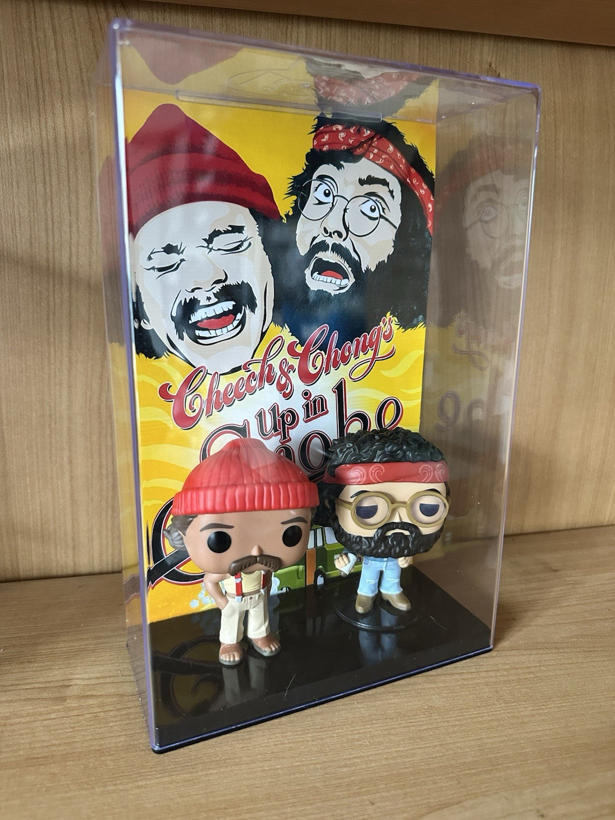 Funko Pop! Cheech & Chong: Up in Smoke With Custom Display Case Cult Stoners1
