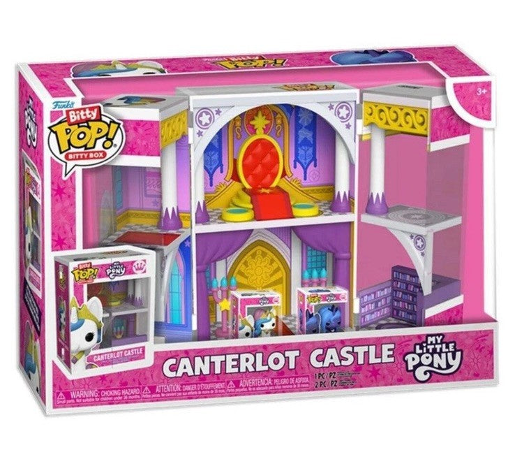 Bitty Pop! Bitty Box My Little Pony Canterlot Castle Funko Gift Set0