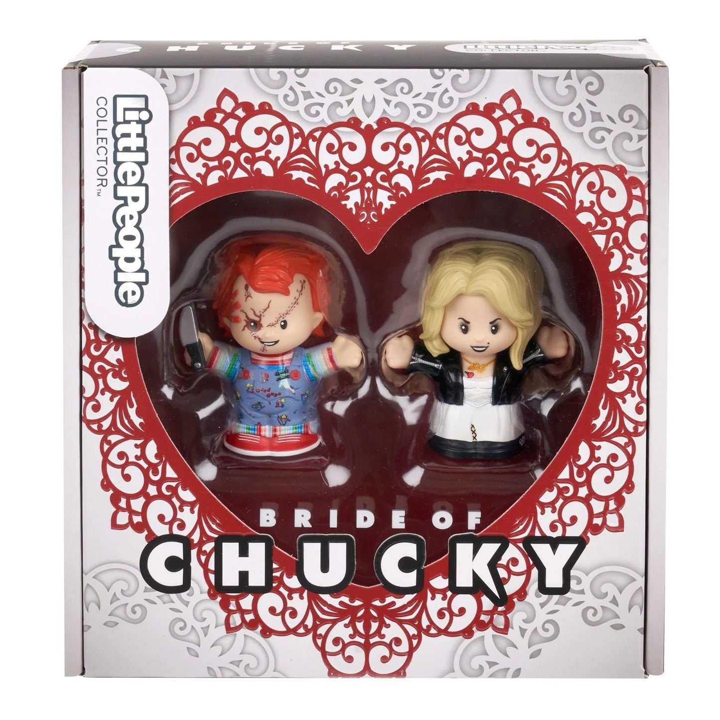 Little People Collector Bride Chucky & Tiffany Movie Special Figure Set In Stk