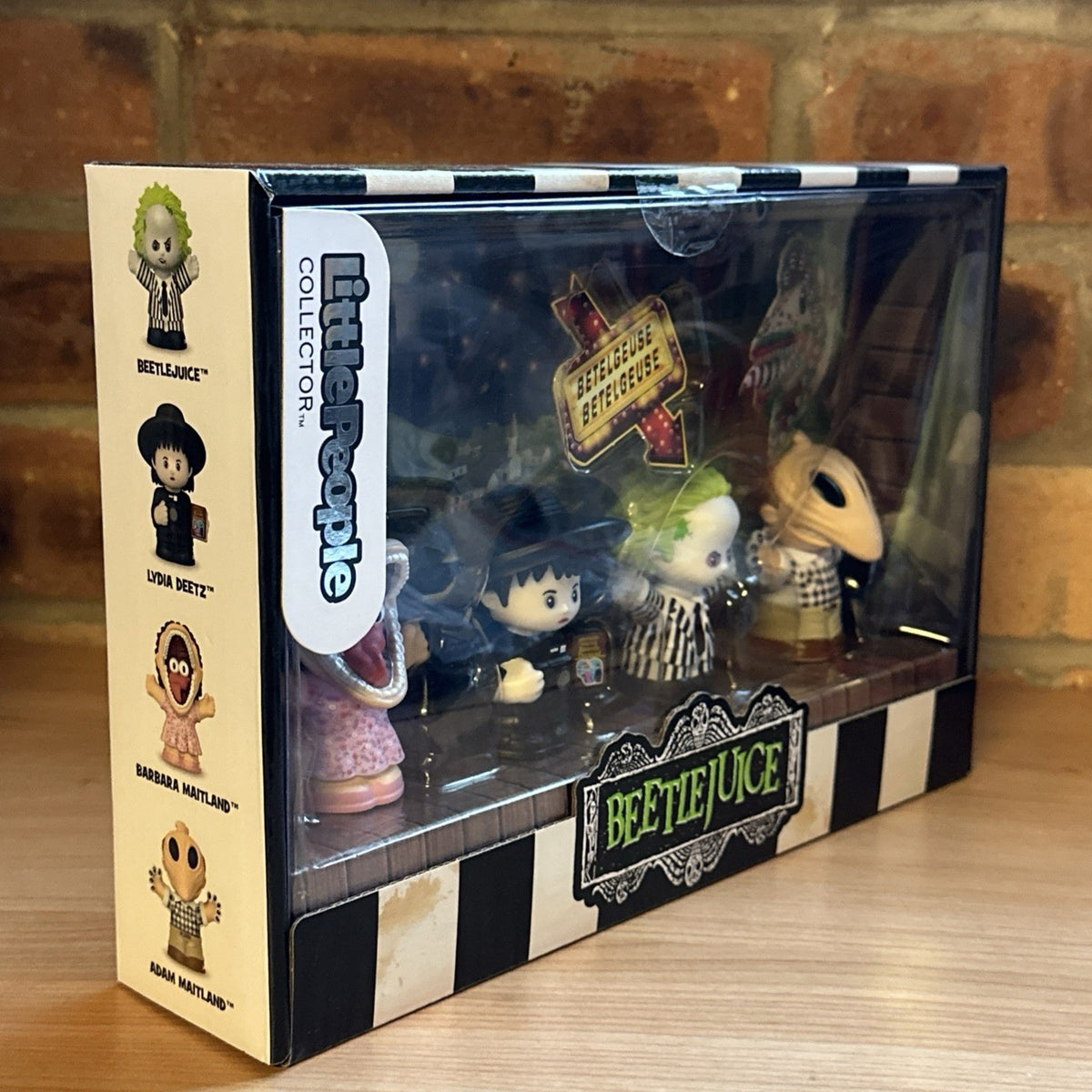 Beetlejuice Fisher-Price Little People Collector Set Bj Maitland Deetz In Stk2
