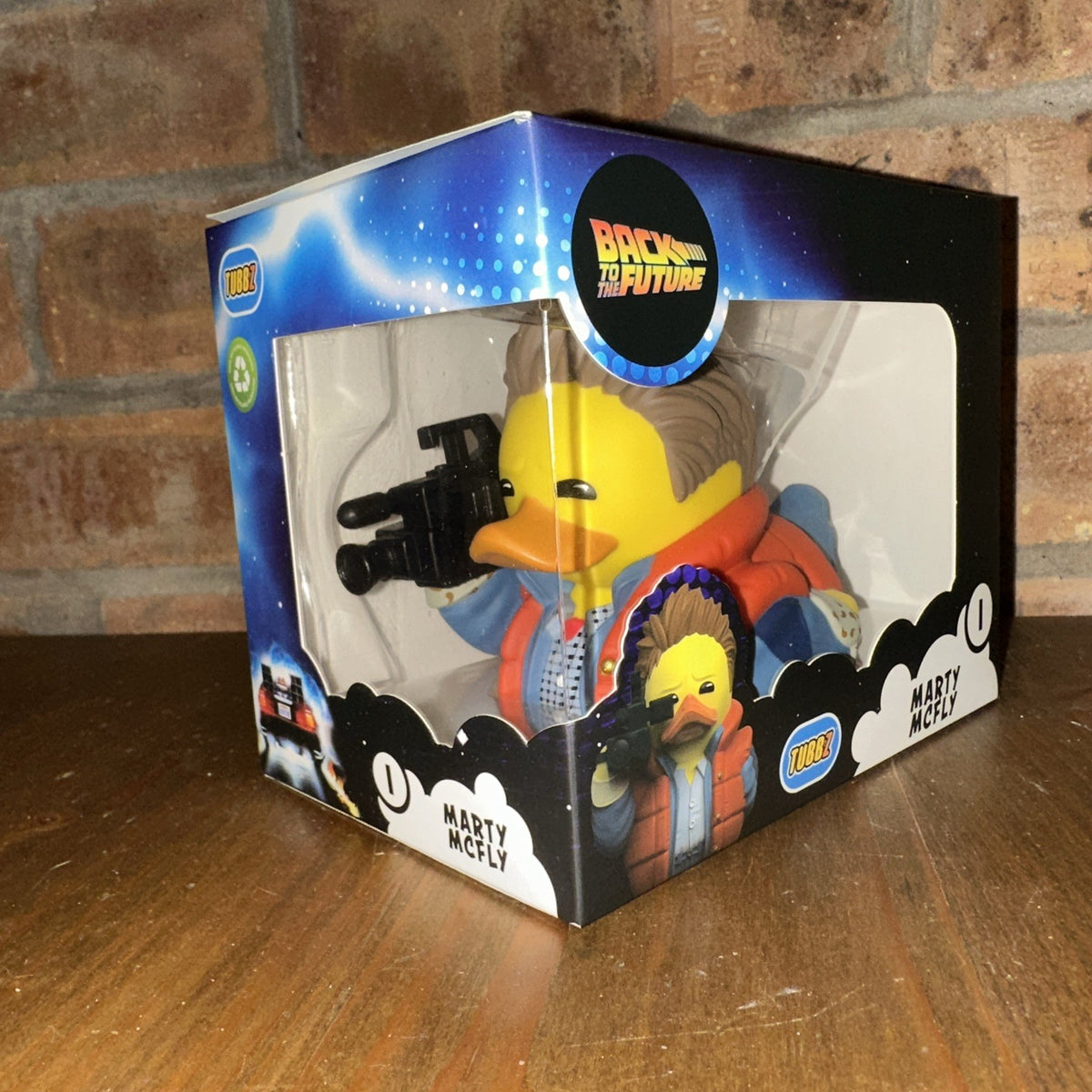  MARTY MCFLY tubbz Rubber Duck Figure BACK TO THE FUTURE No.10