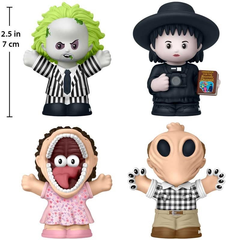 Beetlejuice Fisher-Price Little People Collector Set Bj Maitland Deetz In Stk4