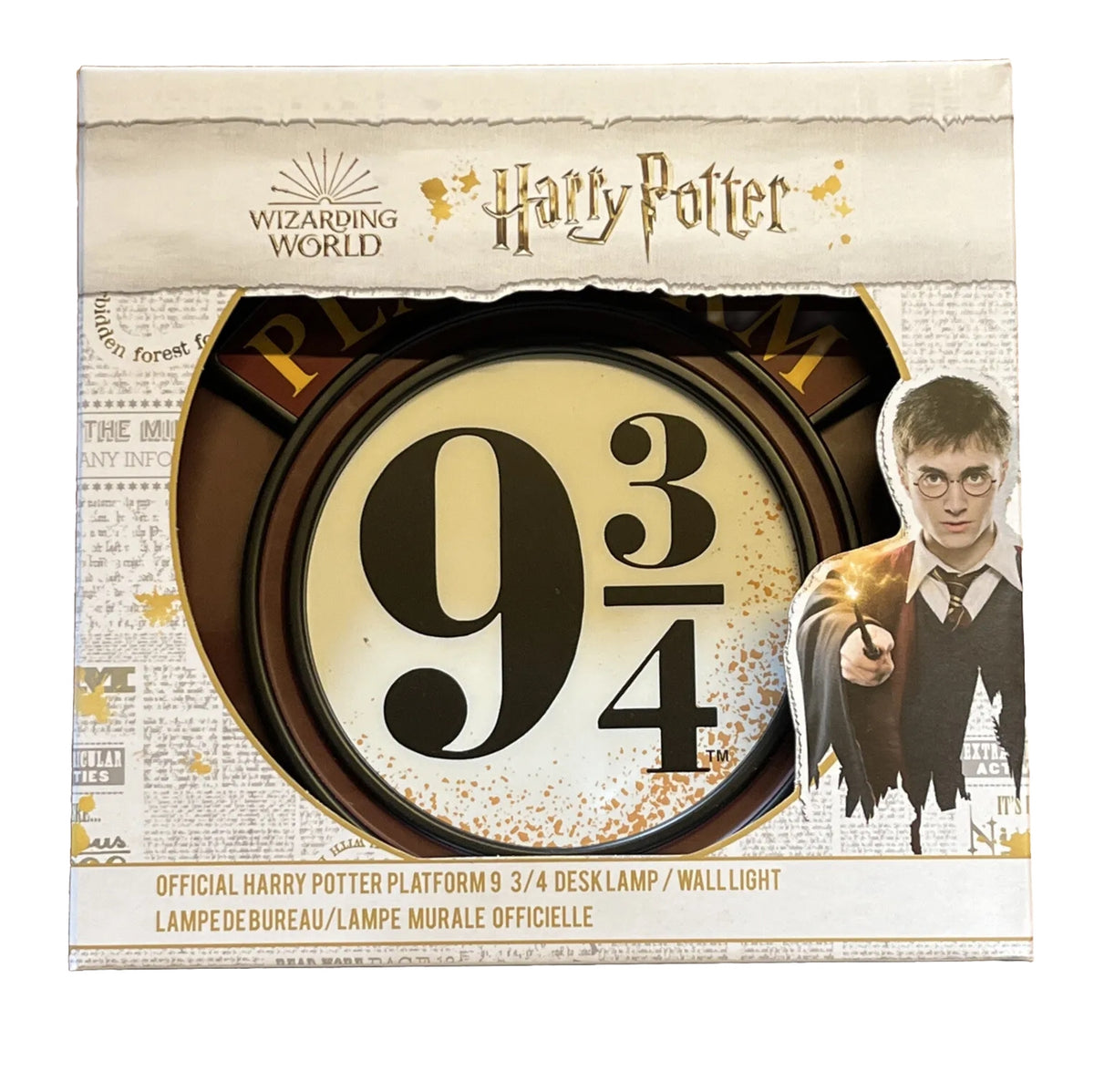 3D Harry Potter 9 3/4 Night Light Desk Lamp Platform Hogwarts New0