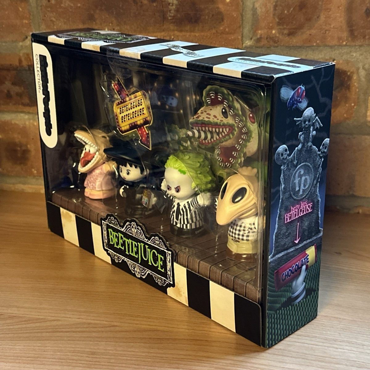 Beetlejuice Fisher-Price Little People Collector Set Bj Maitland Deetz In Stk1