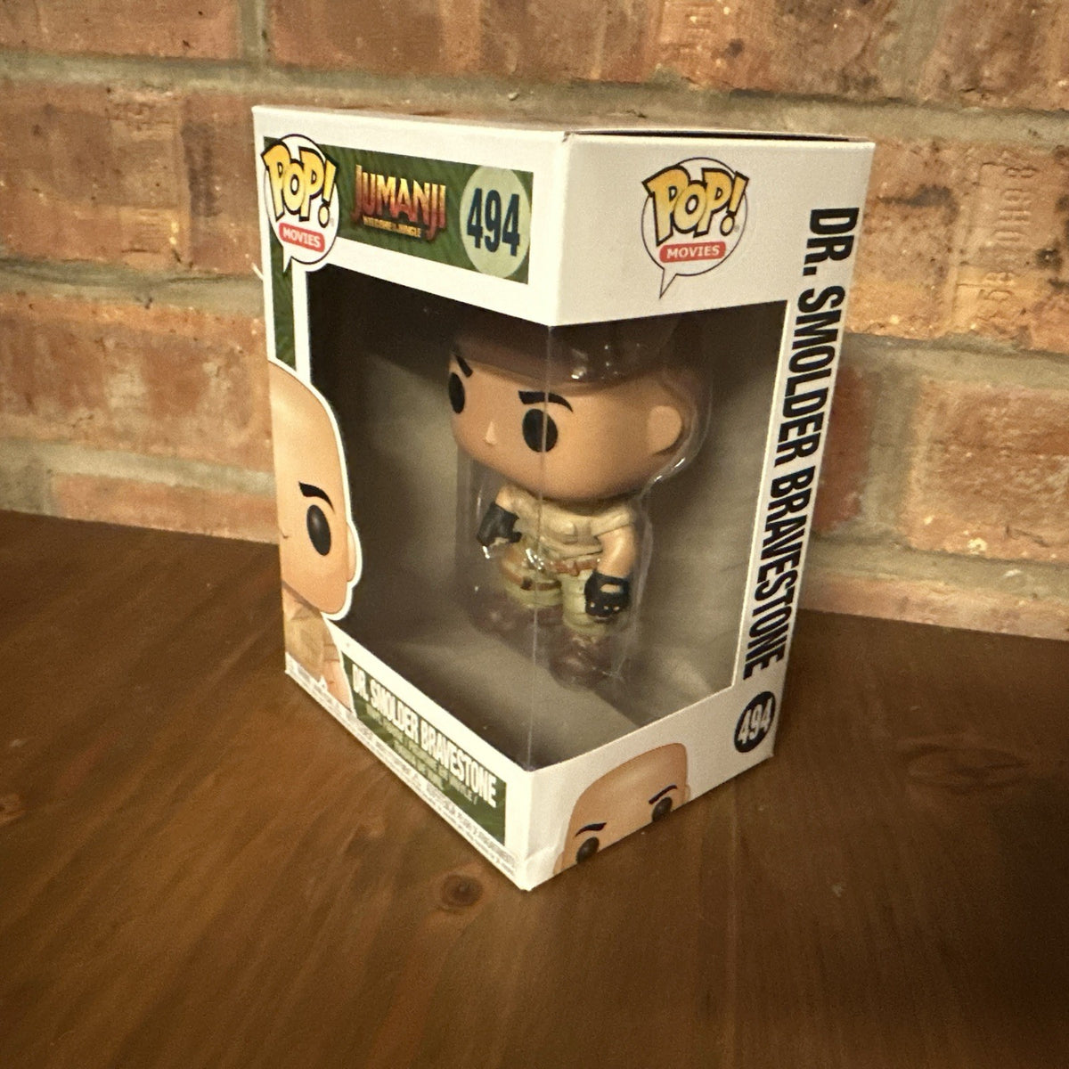 Funko Pop! Jumanji - Doctor Smolder Bravestone Vinyl Figure #494 The Rock0