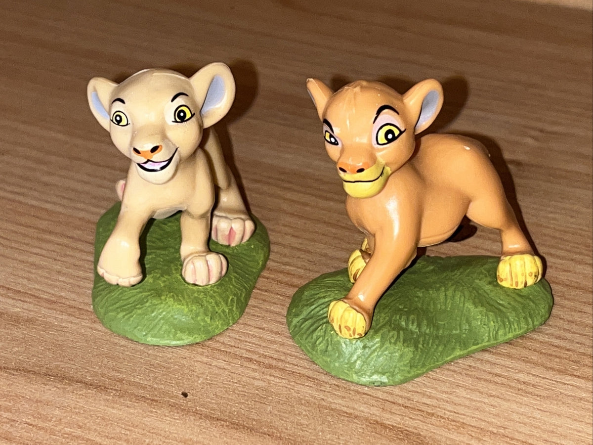 Disney 2Pcs The Lion King Toys SIMBA & NALA Models Action Figures Vintage1