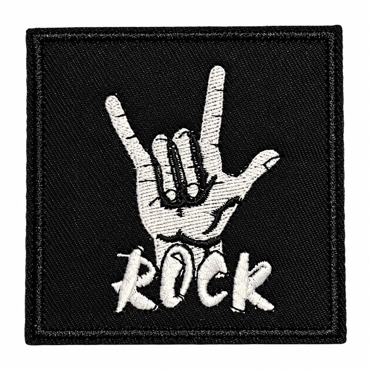  Rock On  Metal Music Rock Band Badge Patches SOSJams Sew Iron On Patch0