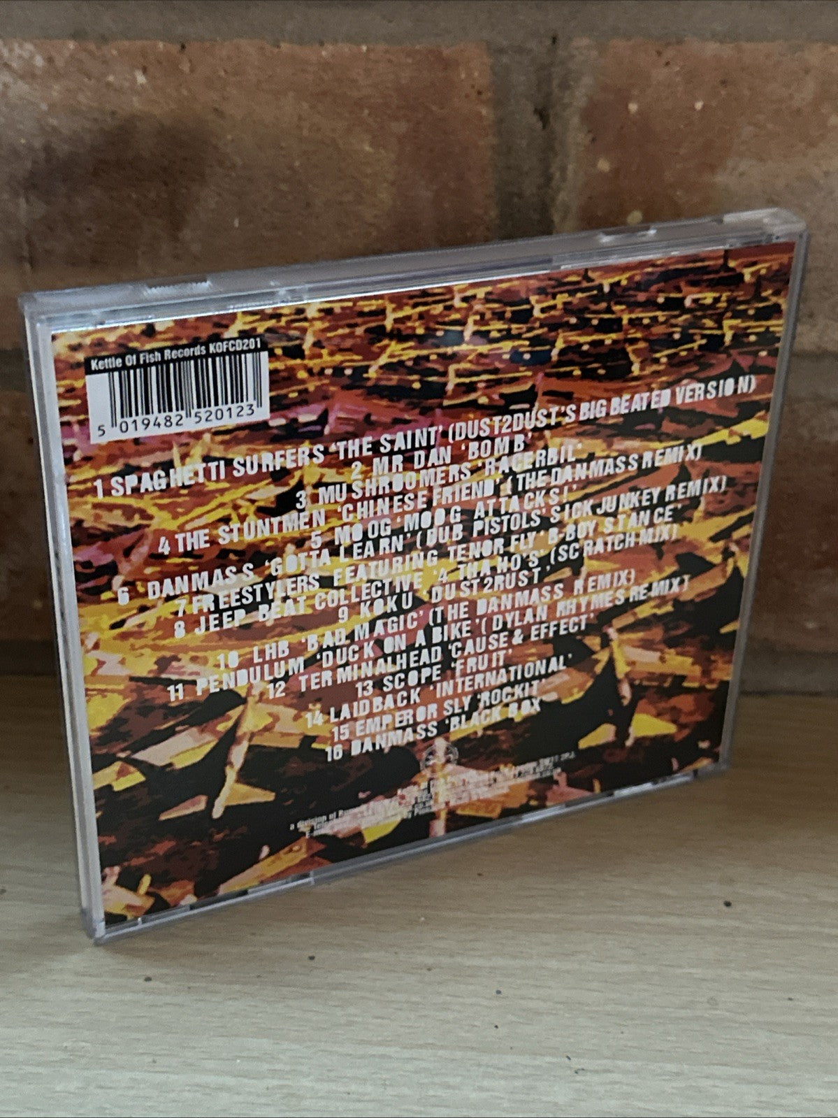 Cd Gimme A Break: FLOOR ROCKING BIG BEATS #1 MIXED BY DANMASS CD Rare 90’s Mixes1