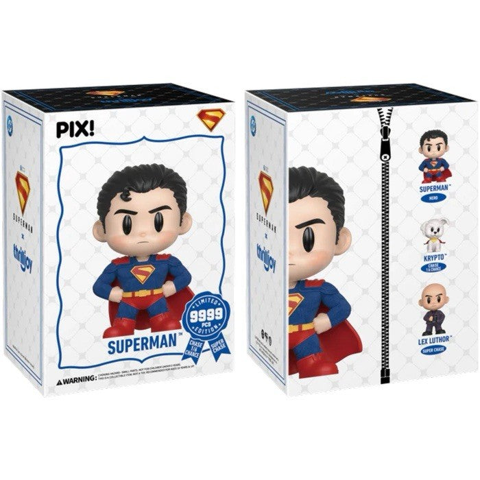 Thrilljoy Pix Superman LE999 Chance Of  Super Chase Exc Hot Vinyl Due By End Aug