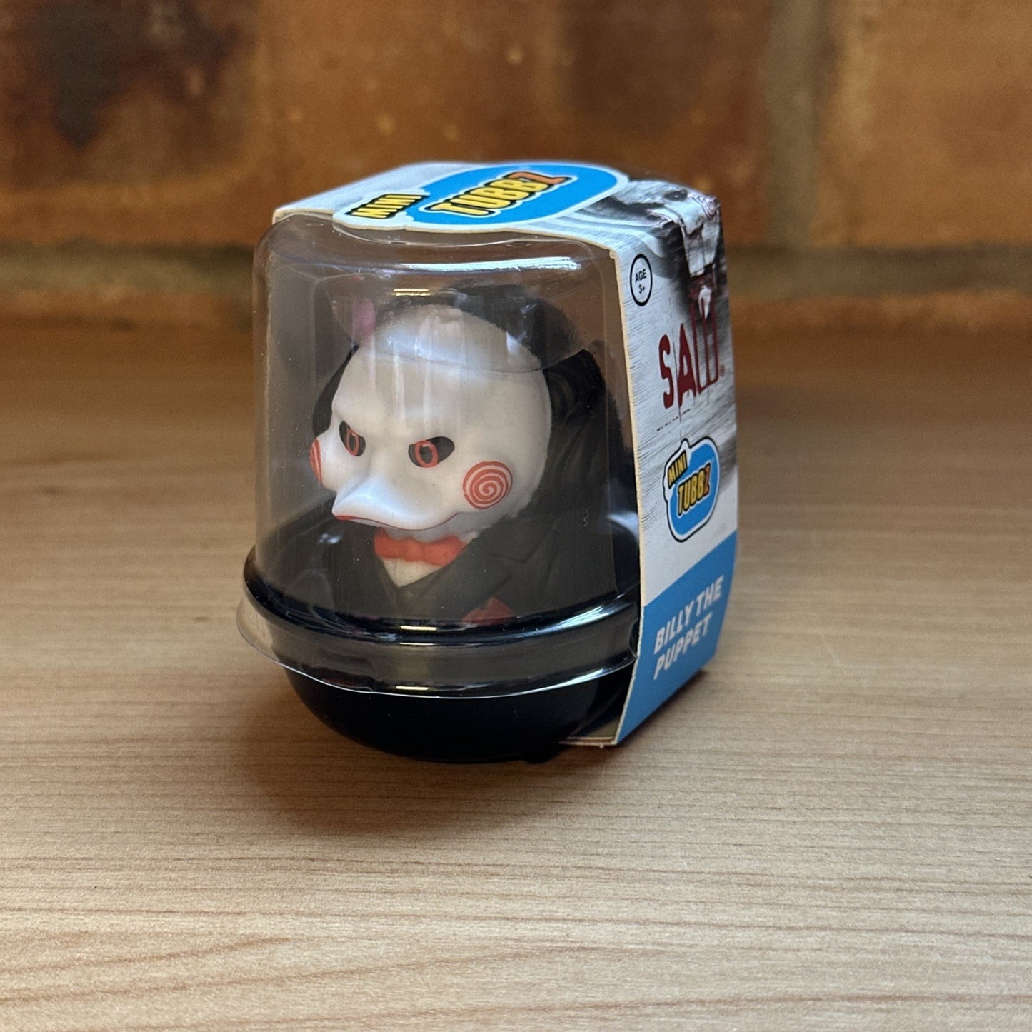 TUBBZ Mini: Saw - Billy The Puppet Cosplaying Rubber End Vinyl Figure Horror