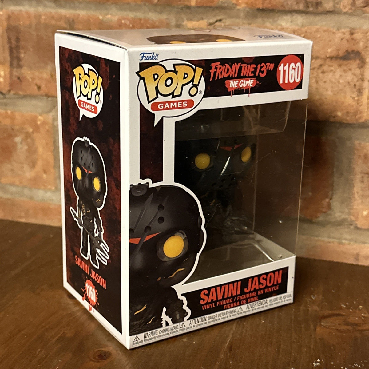 FUNKO Pop! Savini Jason The Friday 13th The Game 1160 Horror Collection2