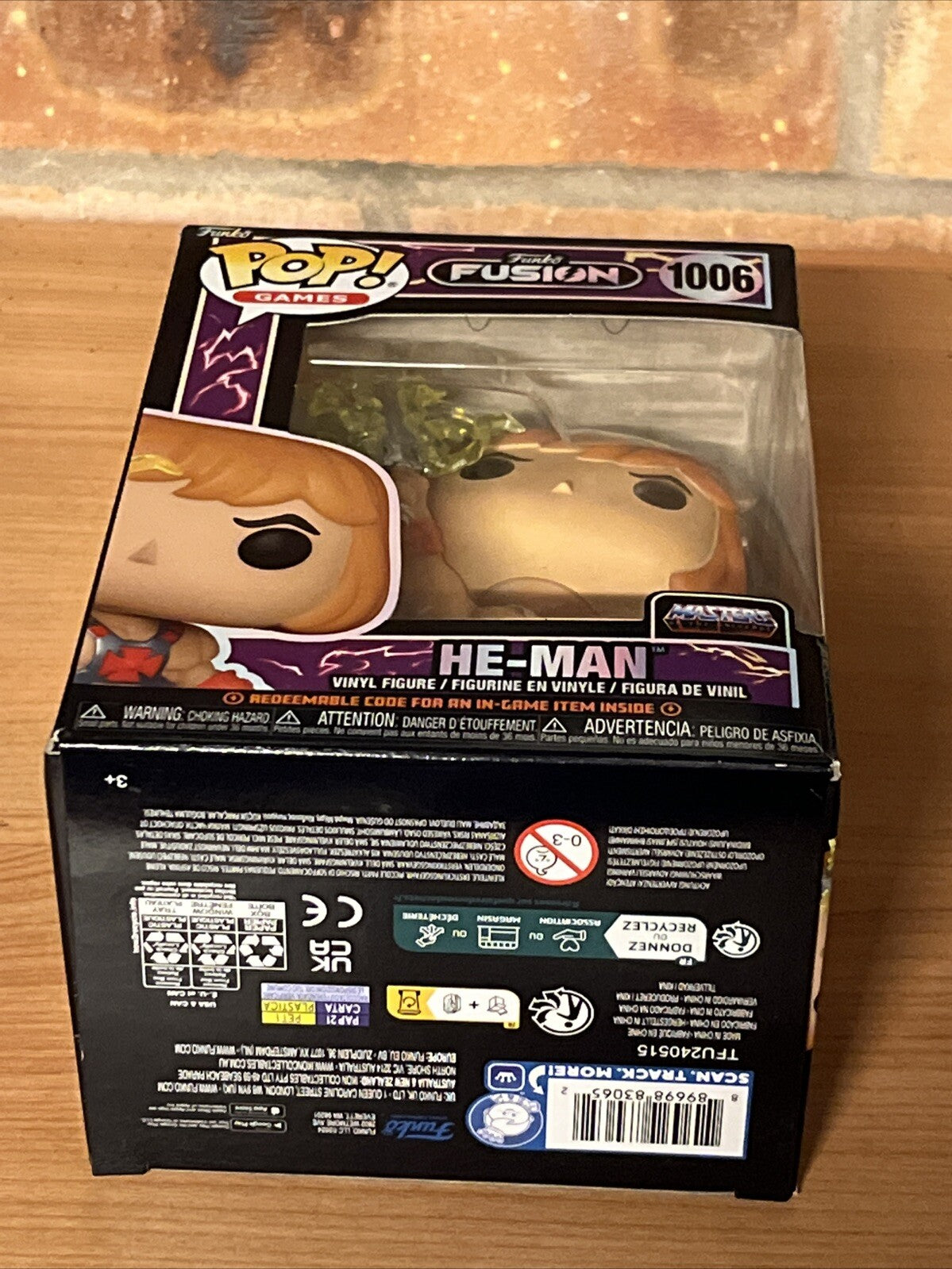 funko He-Man 1006 figure Masters of the Universe Fusion Game 3