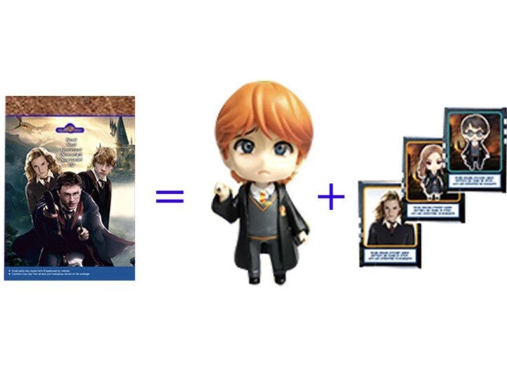 Harry Potter Mini Figures 1x Blind Bag 8-10cm + 3 Cards Party Gift bags1