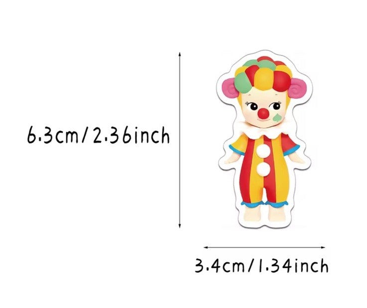 50 x Sonny Angel Animals Pastel Kawaii Vinyl Stickers Waterbottle Laptop Gift2
