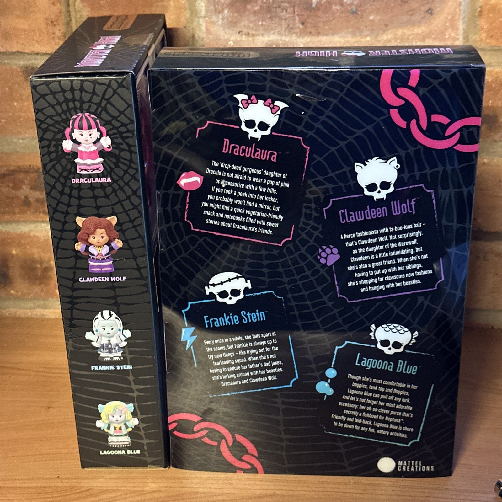 Fisher Price Little People Collector Set Monster High Rare Ltd Ed Import