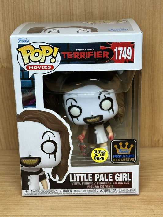 Terrifier Little Pale Girl GLOW GITD Funko Art The Clown  Speciality 1749 In Stk