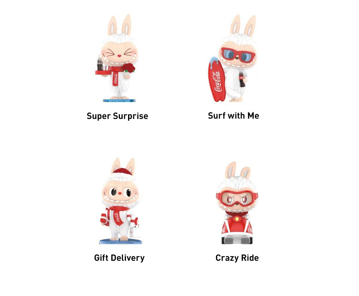 💯 Official POP MART Monsters Little Snowman Labubu  Coca-cola Series Sealed