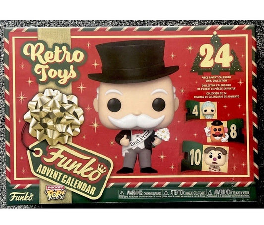 Funko ADVENT CALENDAR RETRO TOYS  Brand New Potato Head Monopoly Classic Games